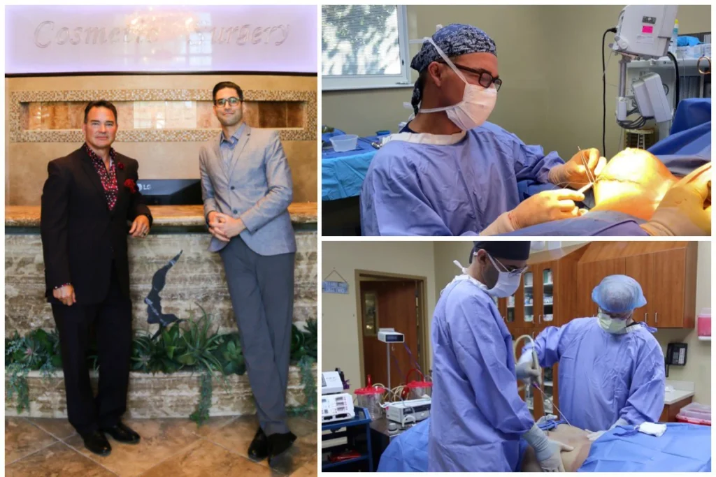 Dr. Angelo Cuzalina & Training Fellow, Dr. Pasha Mostofi.